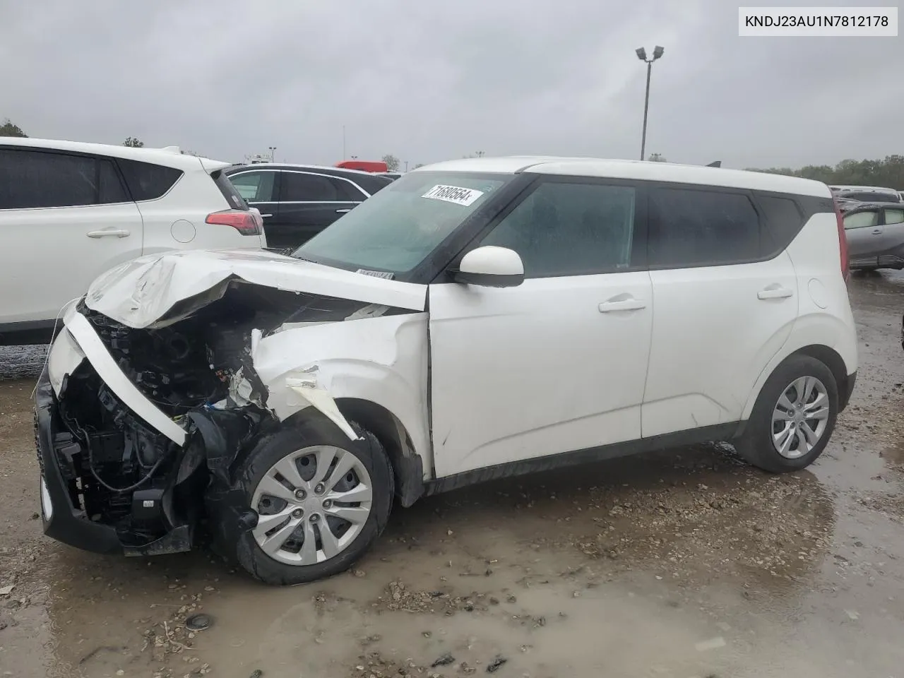 KNDJ23AU1N7812178 2022 Kia Soul Lx