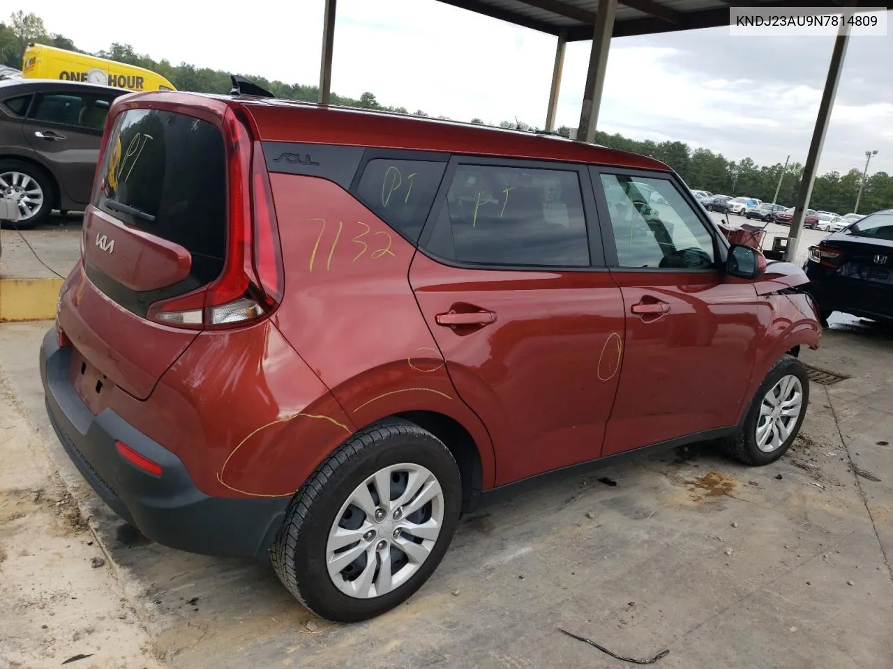 2022 Kia Soul Lx VIN: KNDJ23AU9N7814809 Lot: 71885534