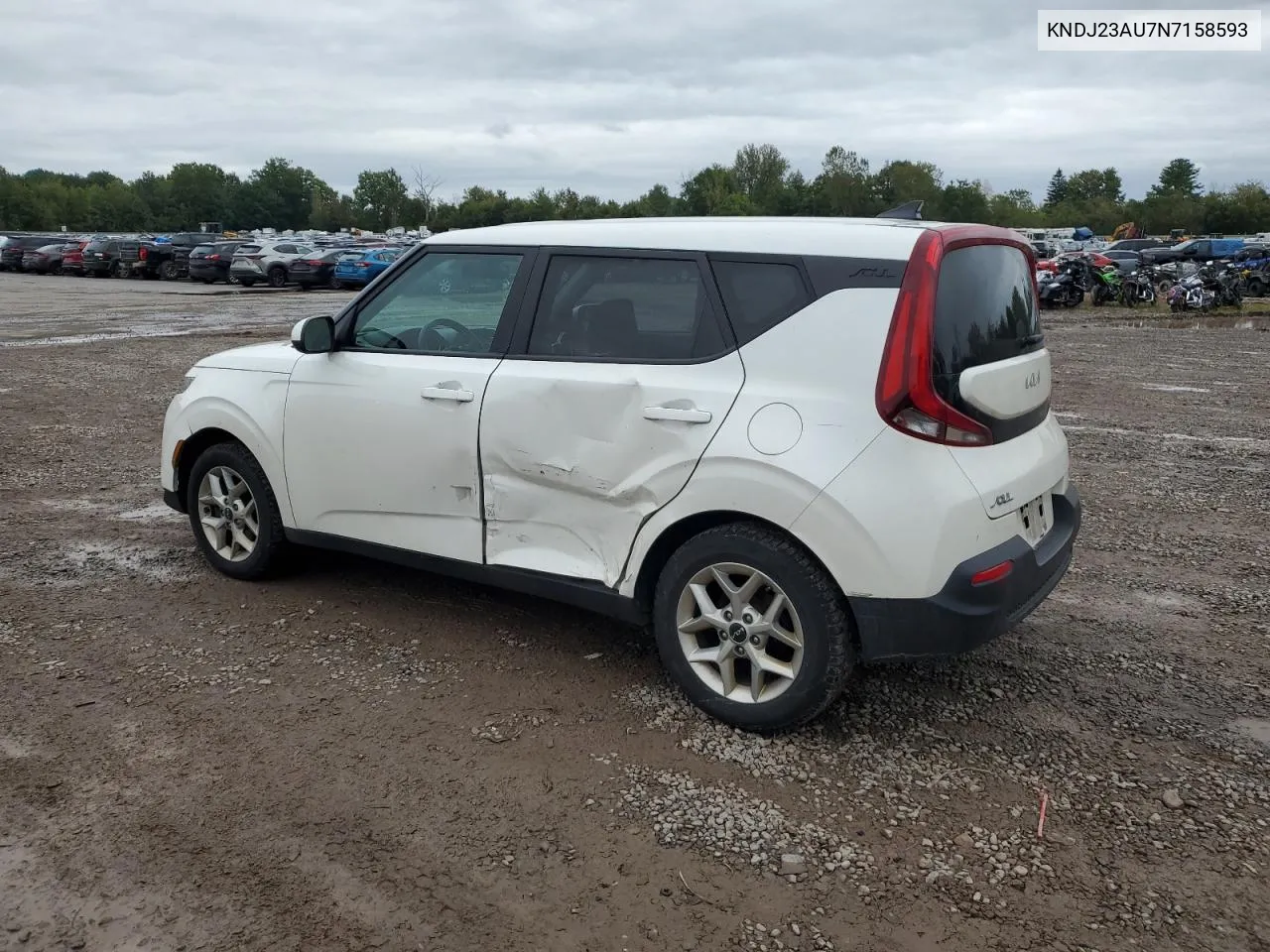 2022 Kia Soul Lx VIN: KNDJ23AU7N7158593 Lot: 71949654