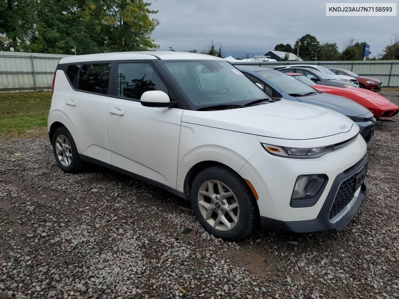 2022 Kia Soul Lx VIN: KNDJ23AU7N7158593 Lot: 71949654