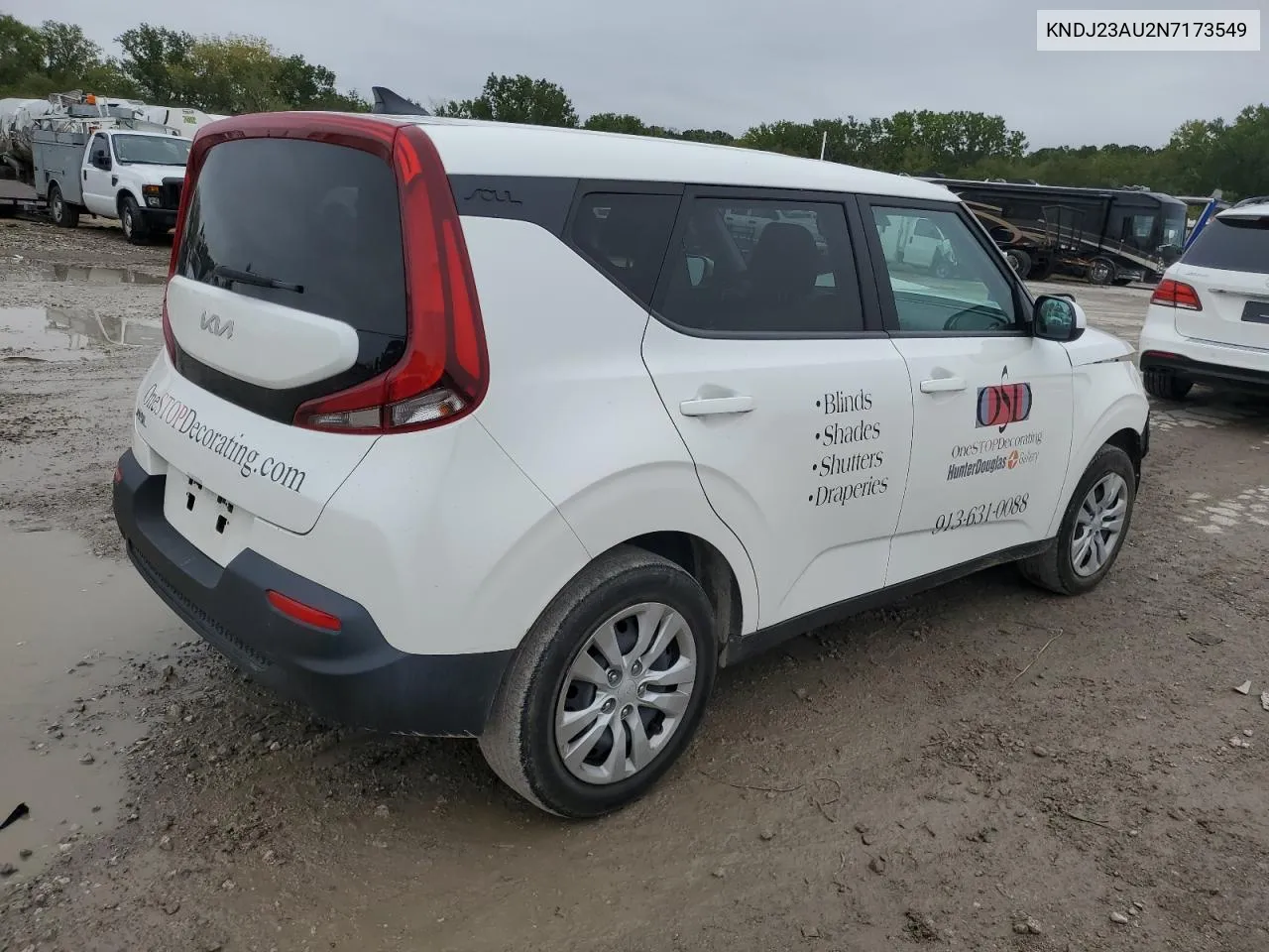 KNDJ23AU2N7173549 2022 Kia Soul Lx