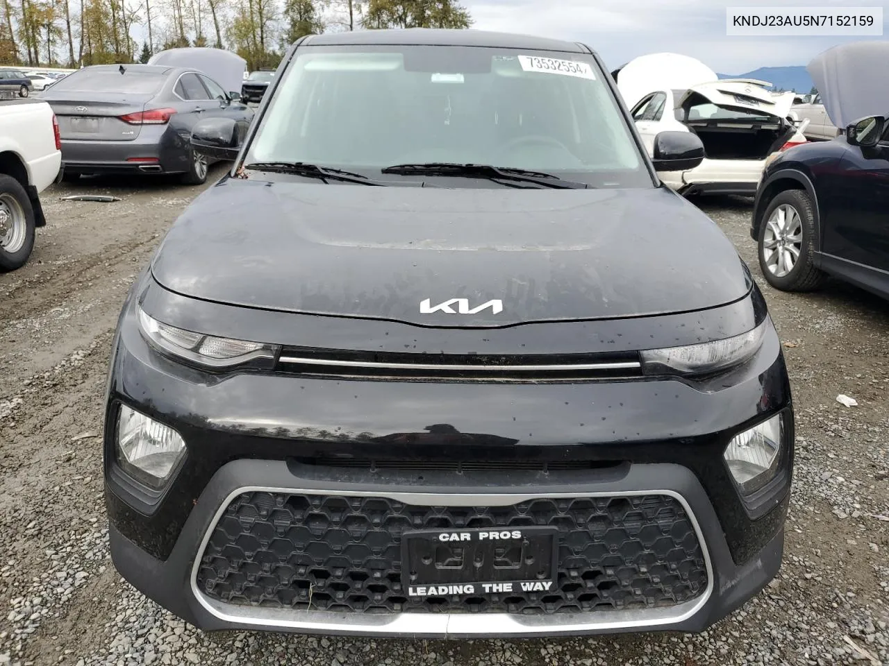 2022 Kia Soul Lx VIN: KNDJ23AU5N7152159 Lot: 73532554