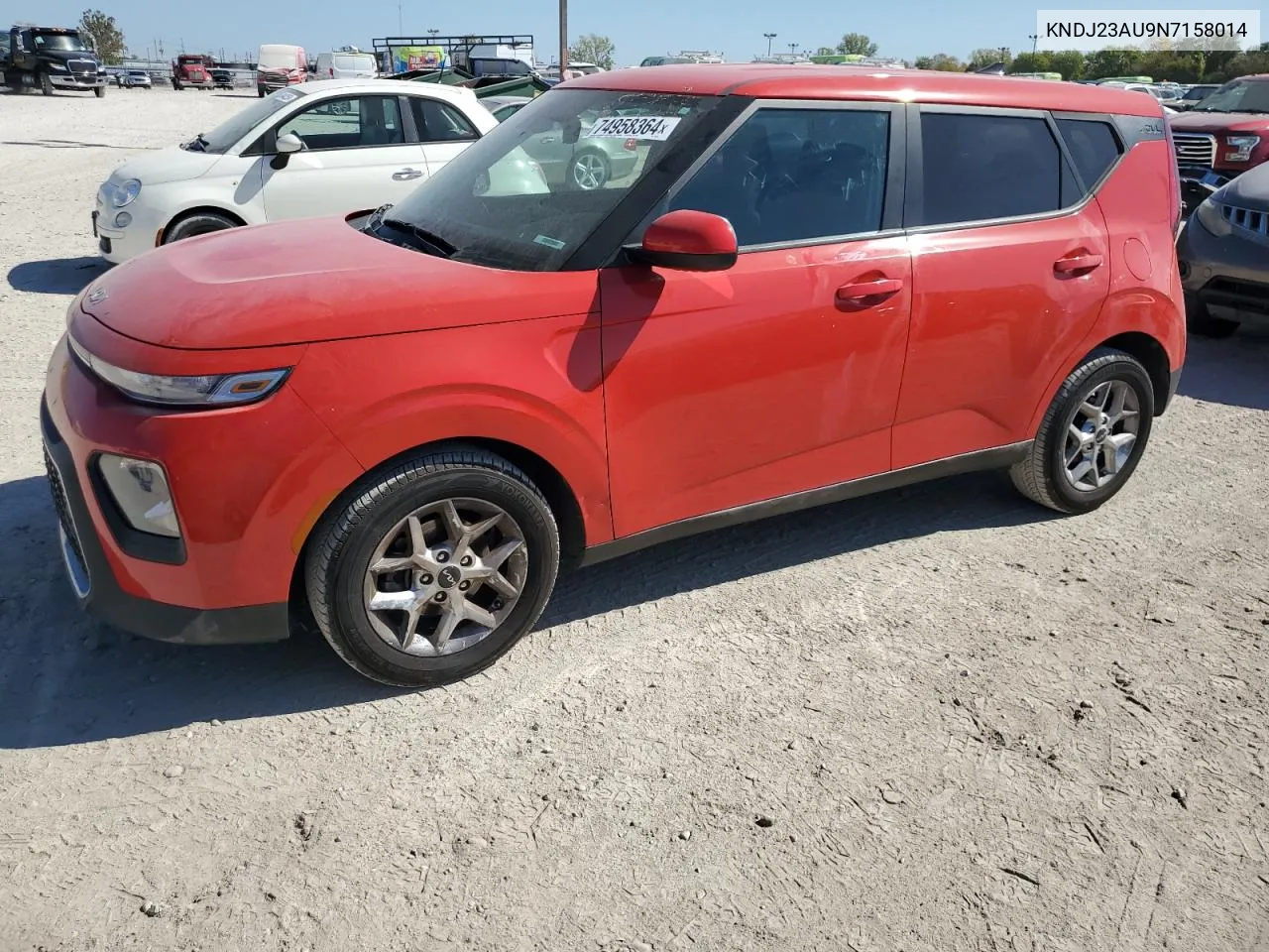 2022 Kia Soul Lx VIN: KNDJ23AU9N7158014 Lot: 74958364