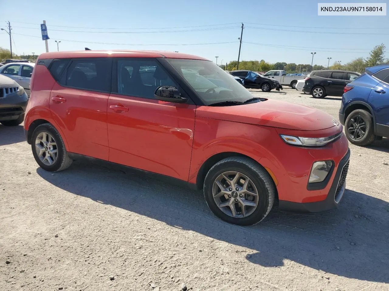 2022 Kia Soul Lx VIN: KNDJ23AU9N7158014 Lot: 74958364