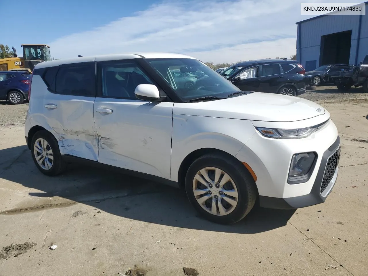 2022 Kia Soul Lx VIN: KNDJ23AU9N7174830 Lot: 75339494