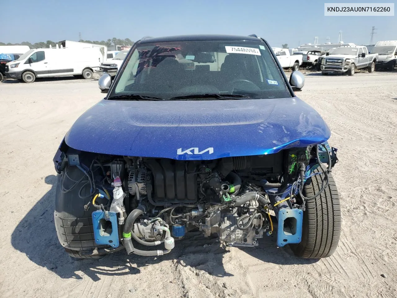 2022 Kia Soul Lx VIN: KNDJ23AU0N7162260 Lot: 75446594