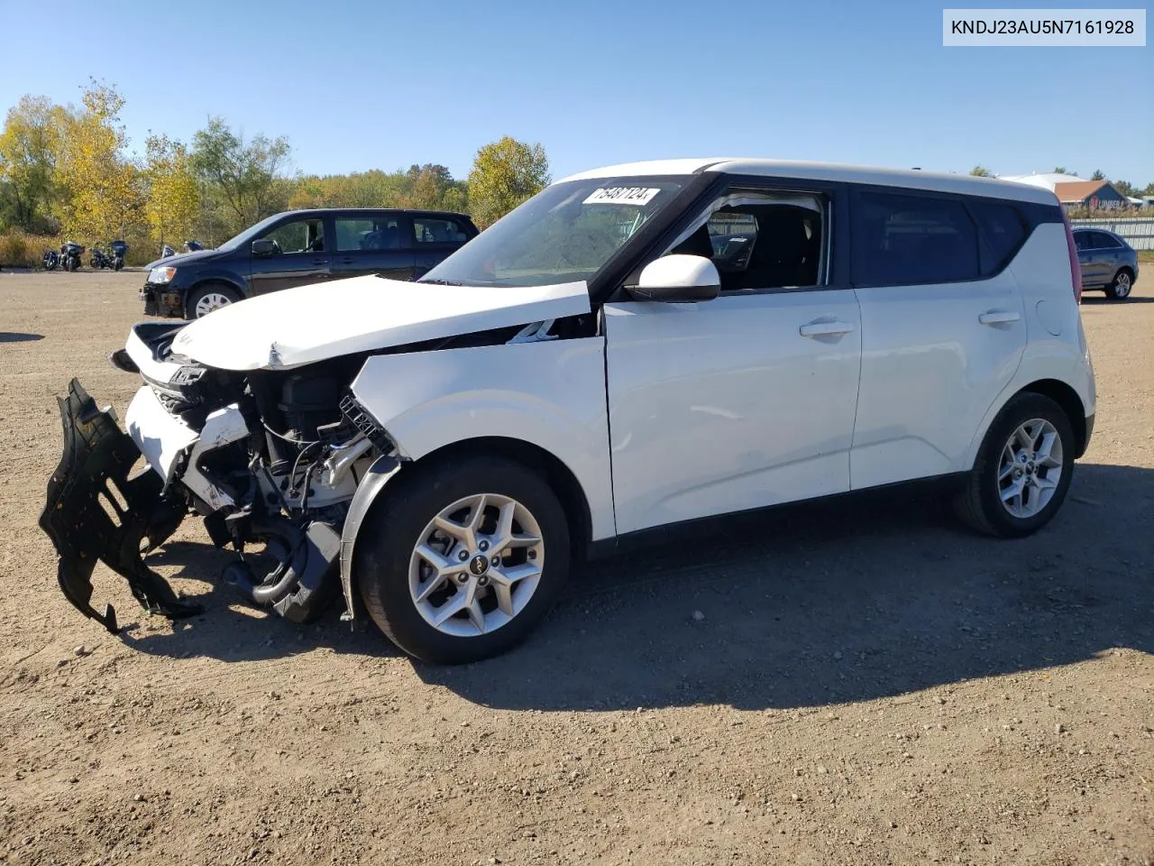 2022 Kia Soul Lx VIN: KNDJ23AU5N7161928 Lot: 75487124