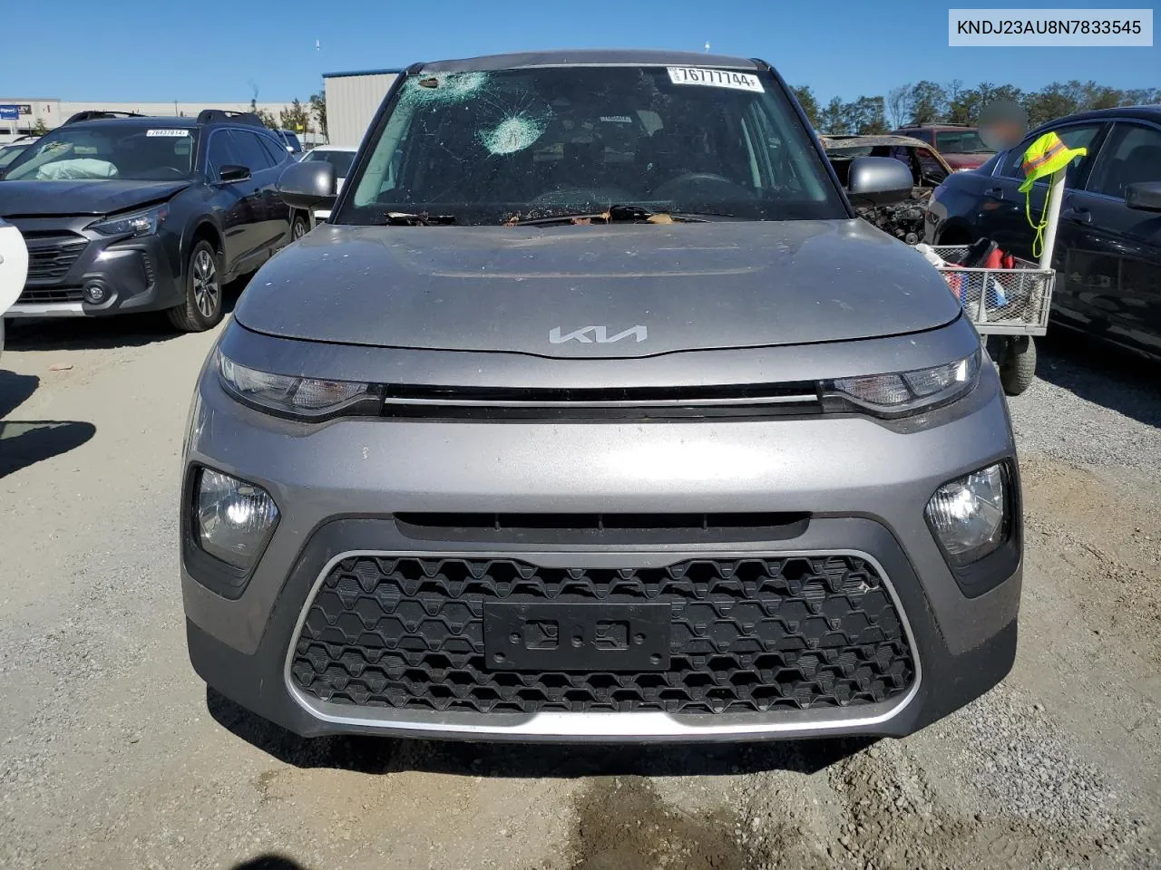 2022 Kia Soul Lx VIN: KNDJ23AU8N7833545 Lot: 76777744