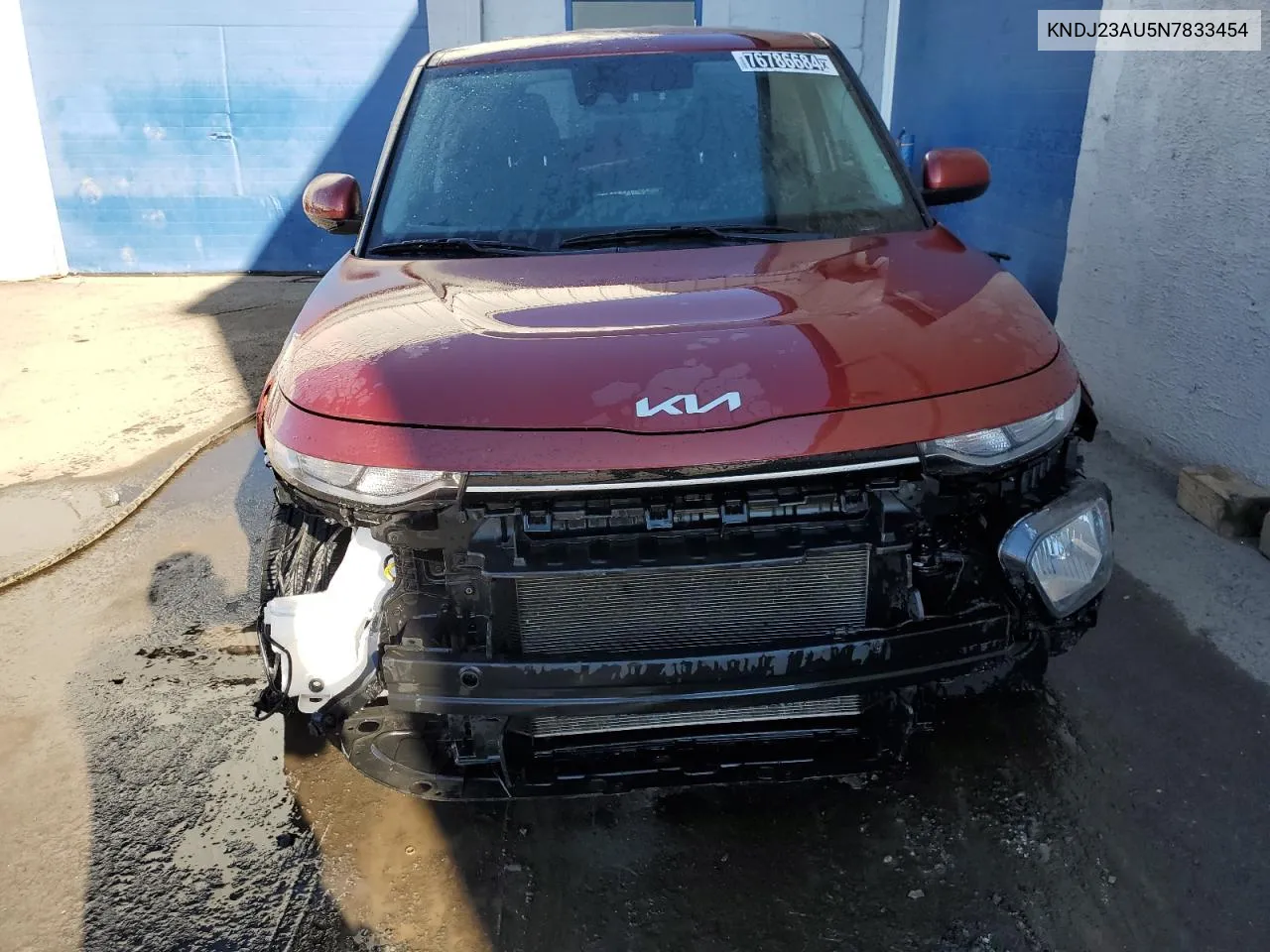 2022 Kia Soul Lx VIN: KNDJ23AU5N7833454 Lot: 76786684