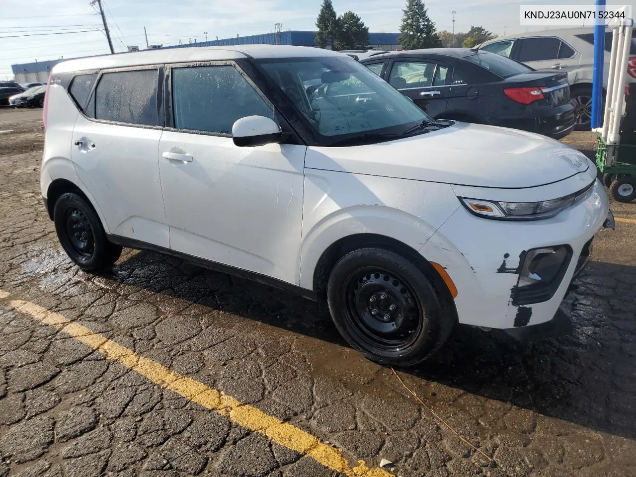 2022 Kia Soul Lx VIN: KNDJ23AU0N7152344 Lot: 76957274