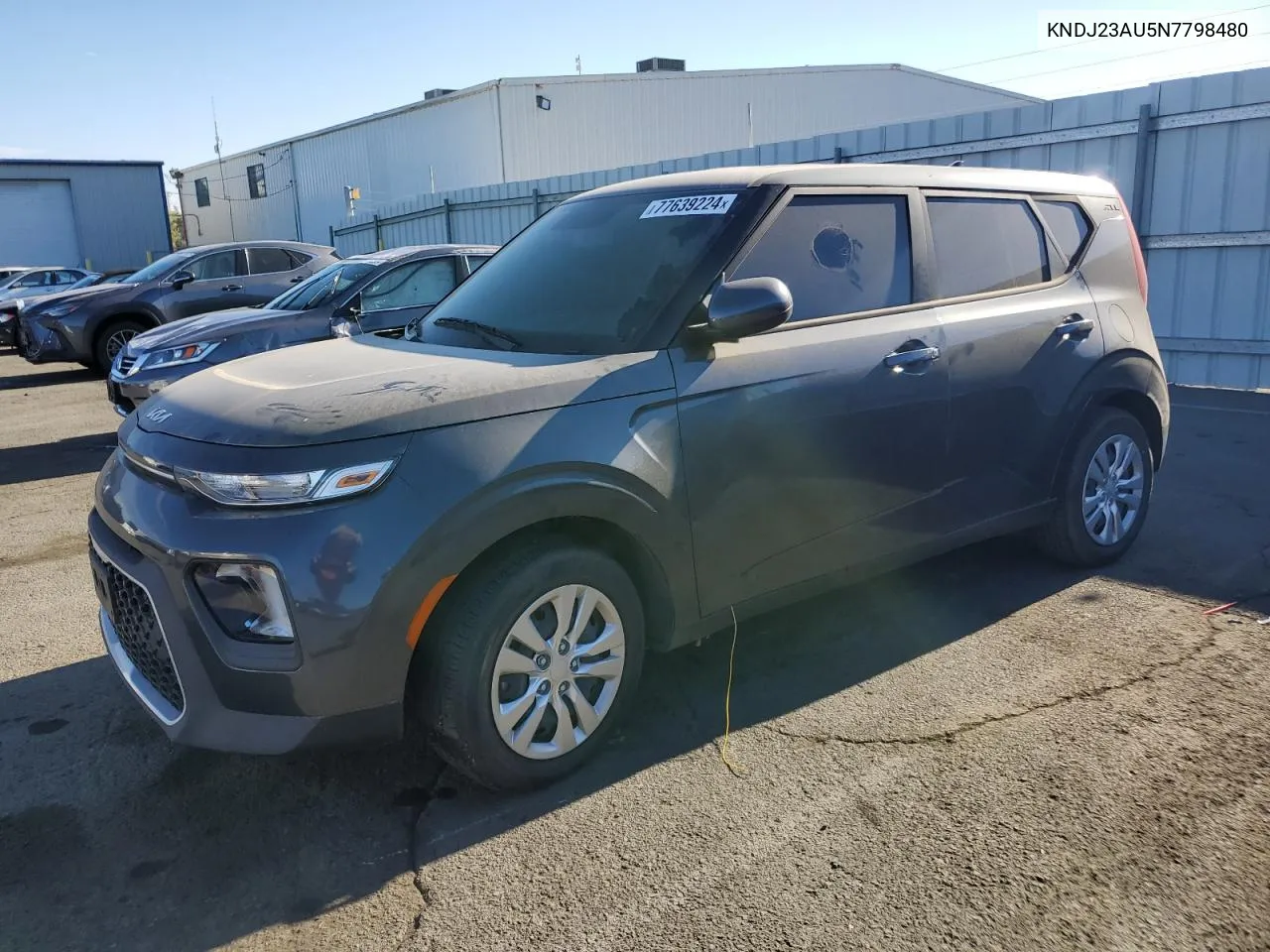 2022 Kia Soul Lx VIN: KNDJ23AU5N7798480 Lot: 77639224