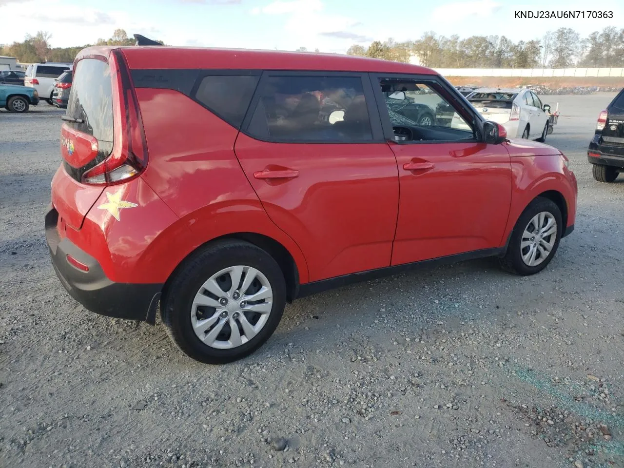 2022 Kia Soul Lx VIN: KNDJ23AU6N7170363 Lot: 78241024