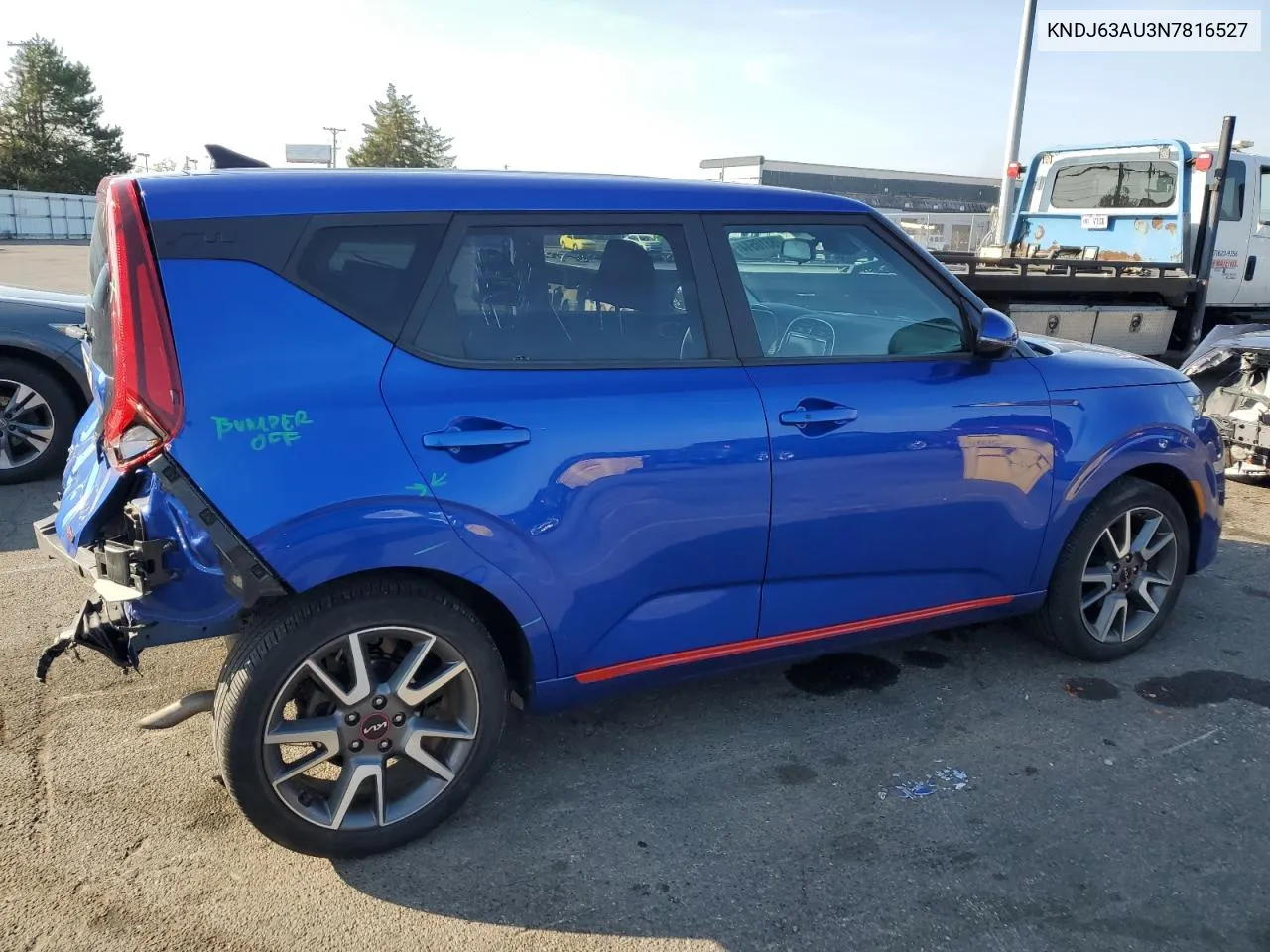 2022 Kia Soul Gt Line VIN: KNDJ63AU3N7816527 Lot: 78310514