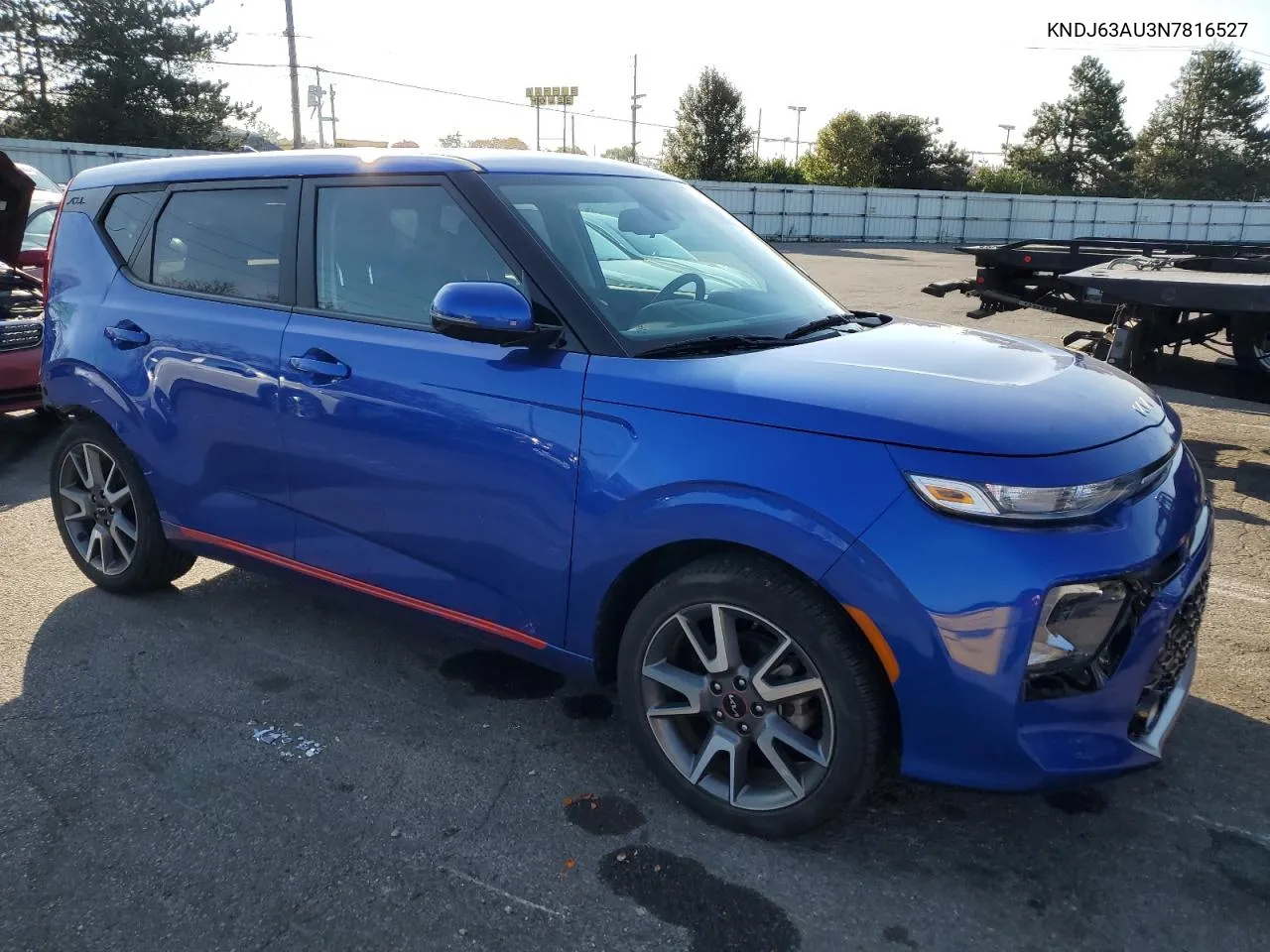 2022 Kia Soul Gt Line VIN: KNDJ63AU3N7816527 Lot: 78310514