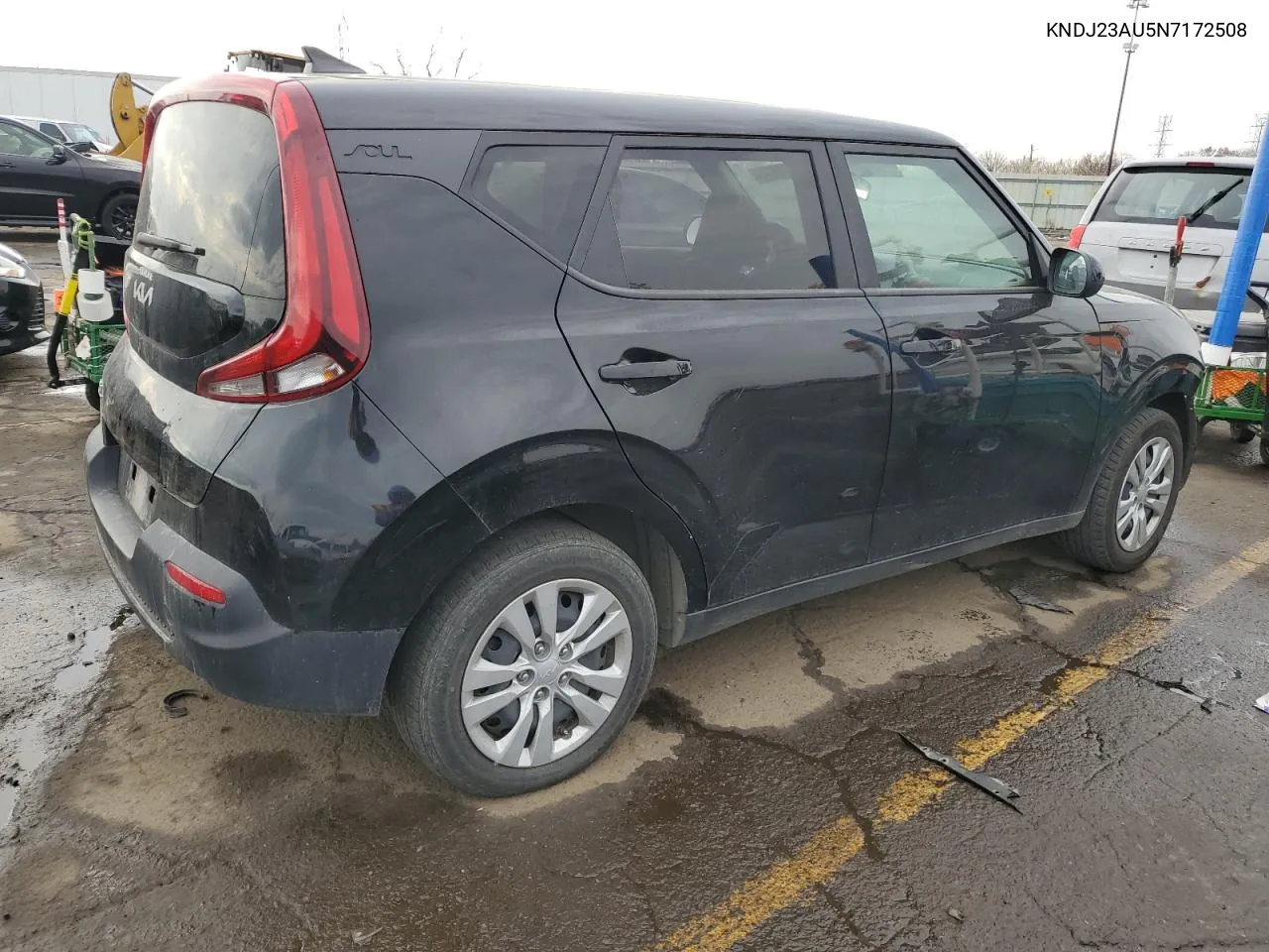 2022 Kia Soul Lx VIN: KNDJ23AU5N7172508 Lot: 78624484