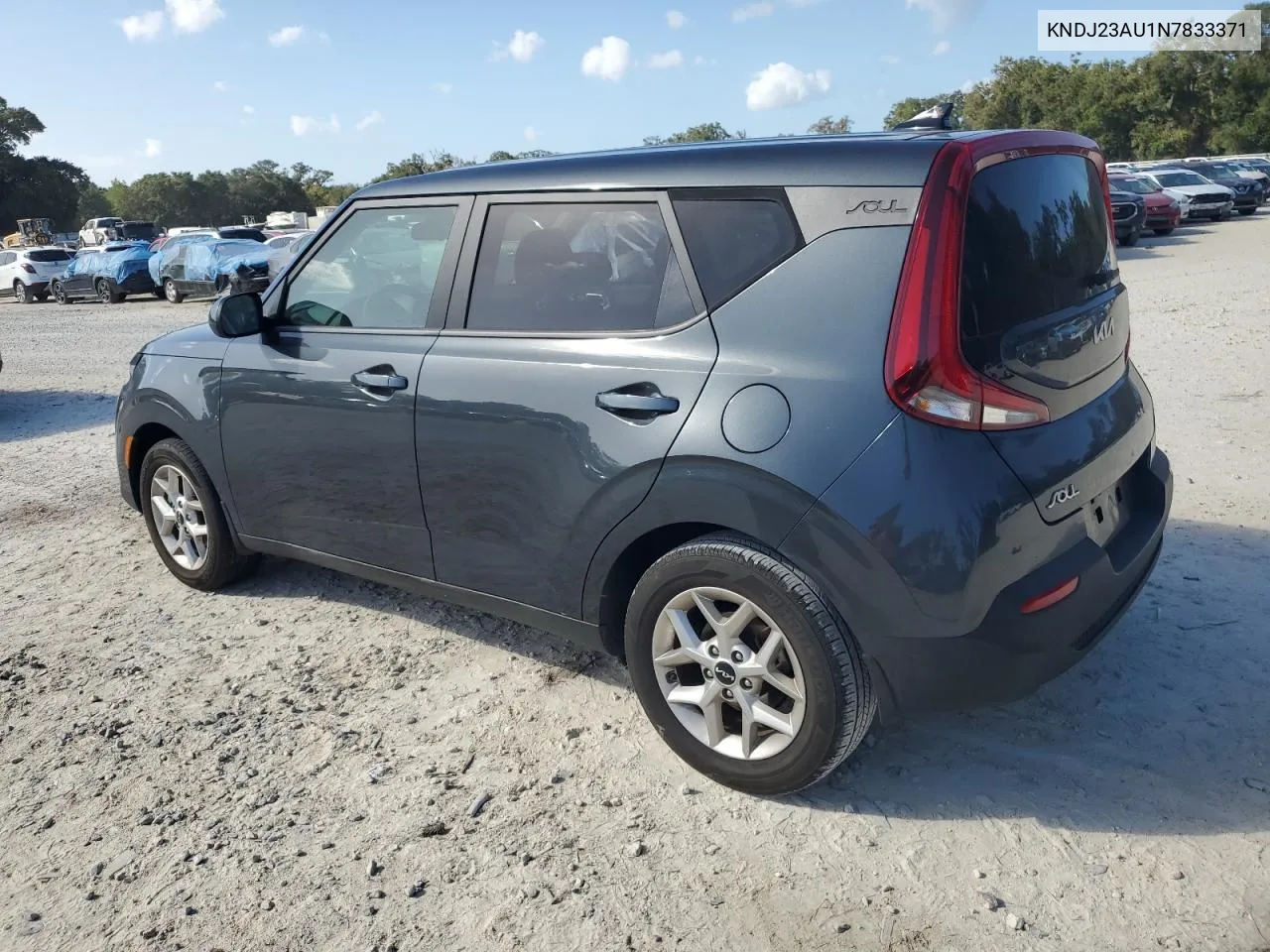 2022 Kia Soul Lx VIN: KNDJ23AU1N7833371 Lot: 78805184