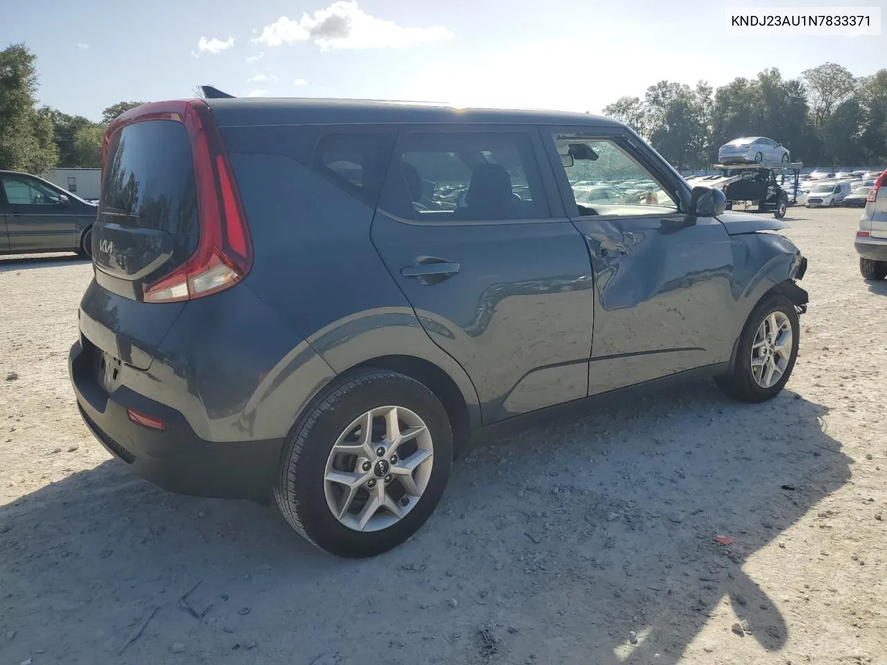 2022 Kia Soul Lx VIN: KNDJ23AU1N7833371 Lot: 78805184