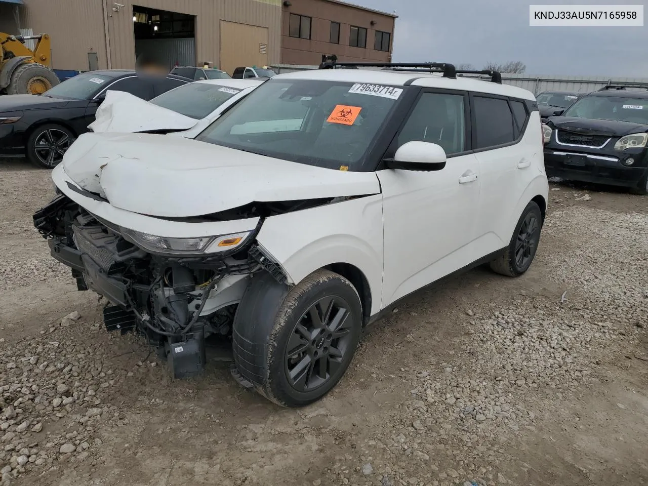 2022 Kia Soul Ex VIN: KNDJ33AU5N7165958 Lot: 79633714