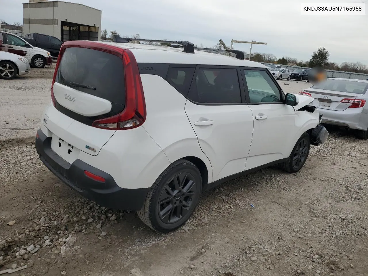 2022 Kia Soul Ex VIN: KNDJ33AU5N7165958 Lot: 79633714