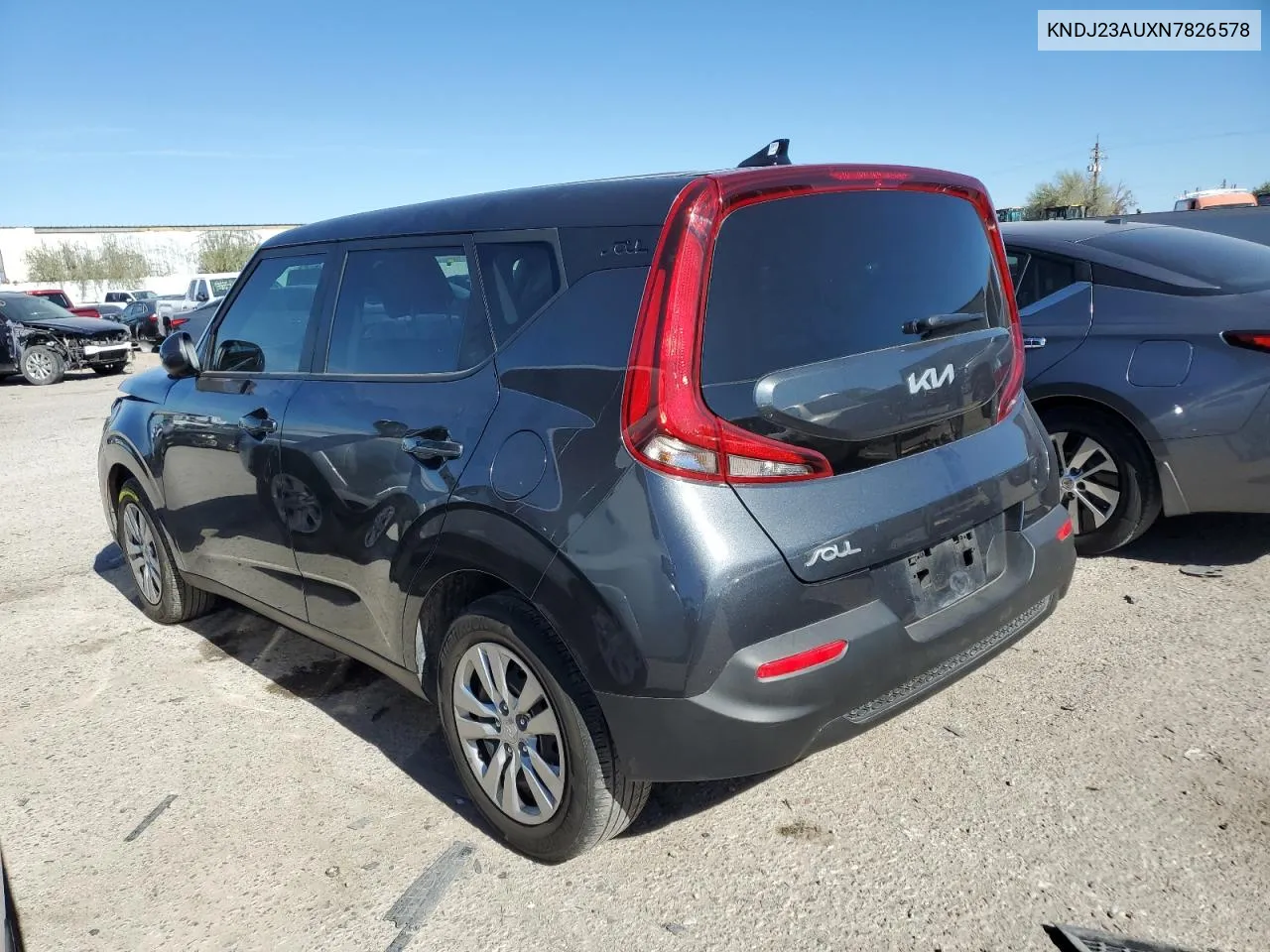 2022 Kia Soul Lx VIN: KNDJ23AUXN7826578 Lot: 81600834