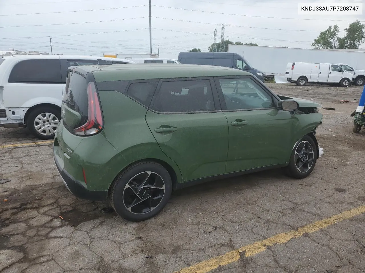 2023 Kia Soul Ex VIN: KNDJ33AU7P7208747 Lot: 62107714