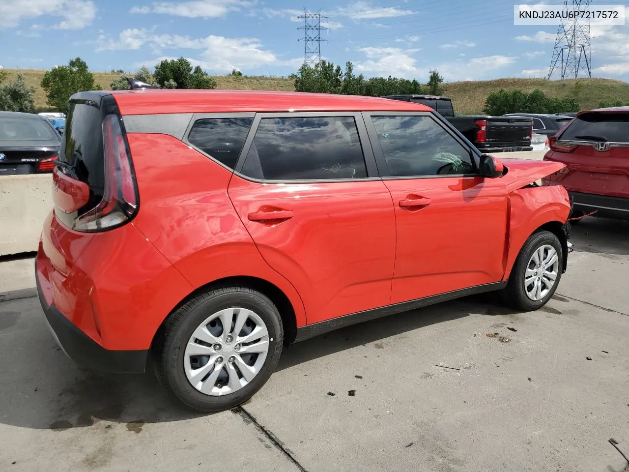 2023 Kia Soul Lx VIN: KNDJ23AU6P7217572 Lot: 62470274