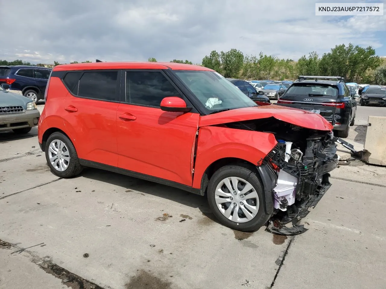 2023 Kia Soul Lx VIN: KNDJ23AU6P7217572 Lot: 62470274