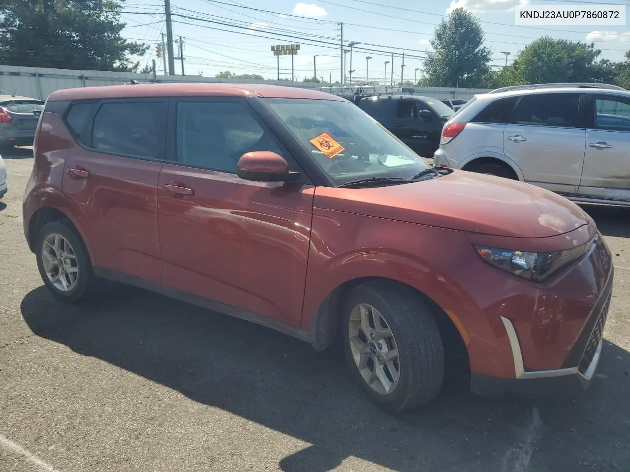 2023 Kia Soul Lx VIN: KNDJ23AU0P7860872 Lot: 69516544