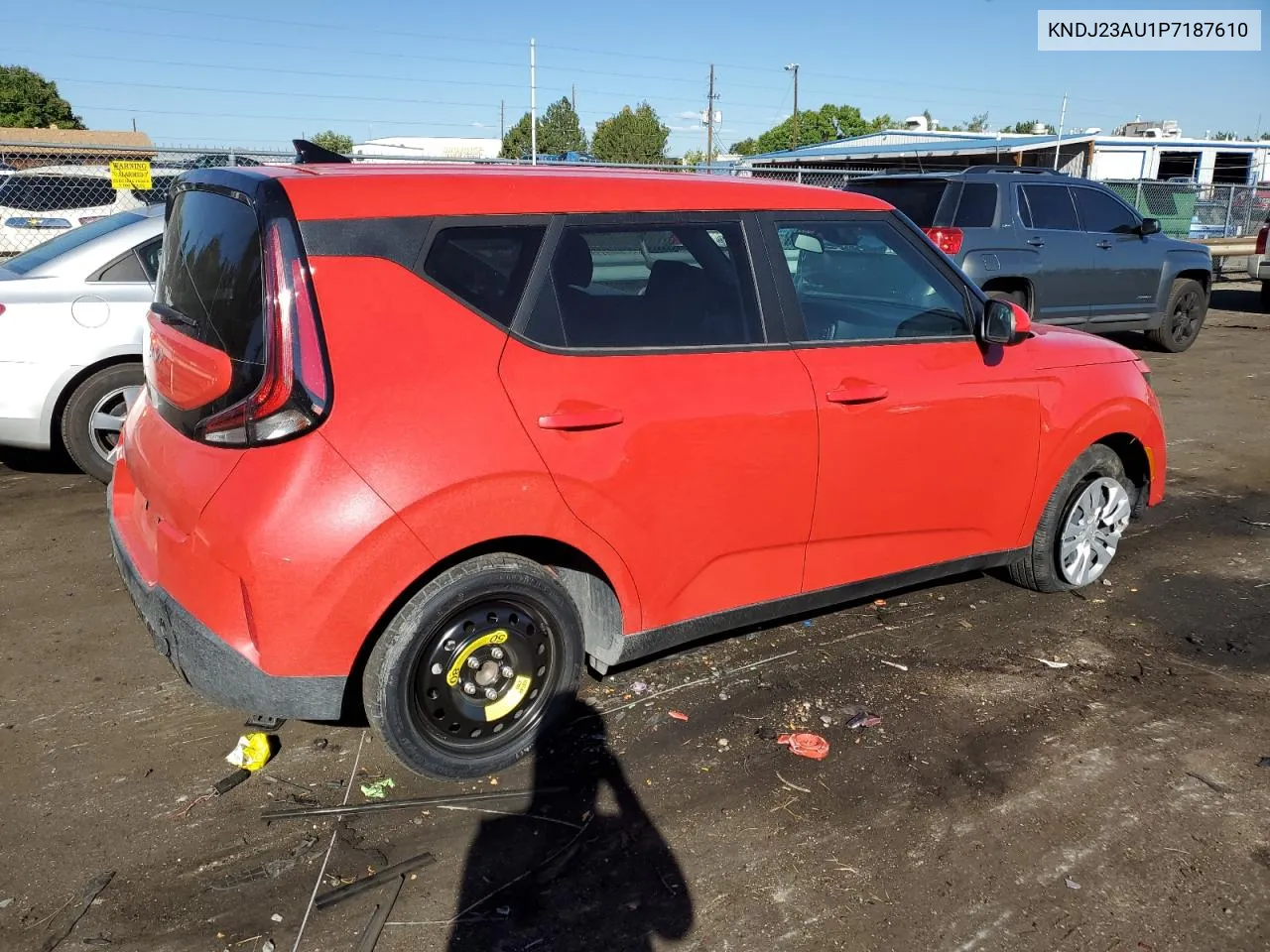 2023 Kia Soul Lx VIN: KNDJ23AU1P7187610 Lot: 71567054