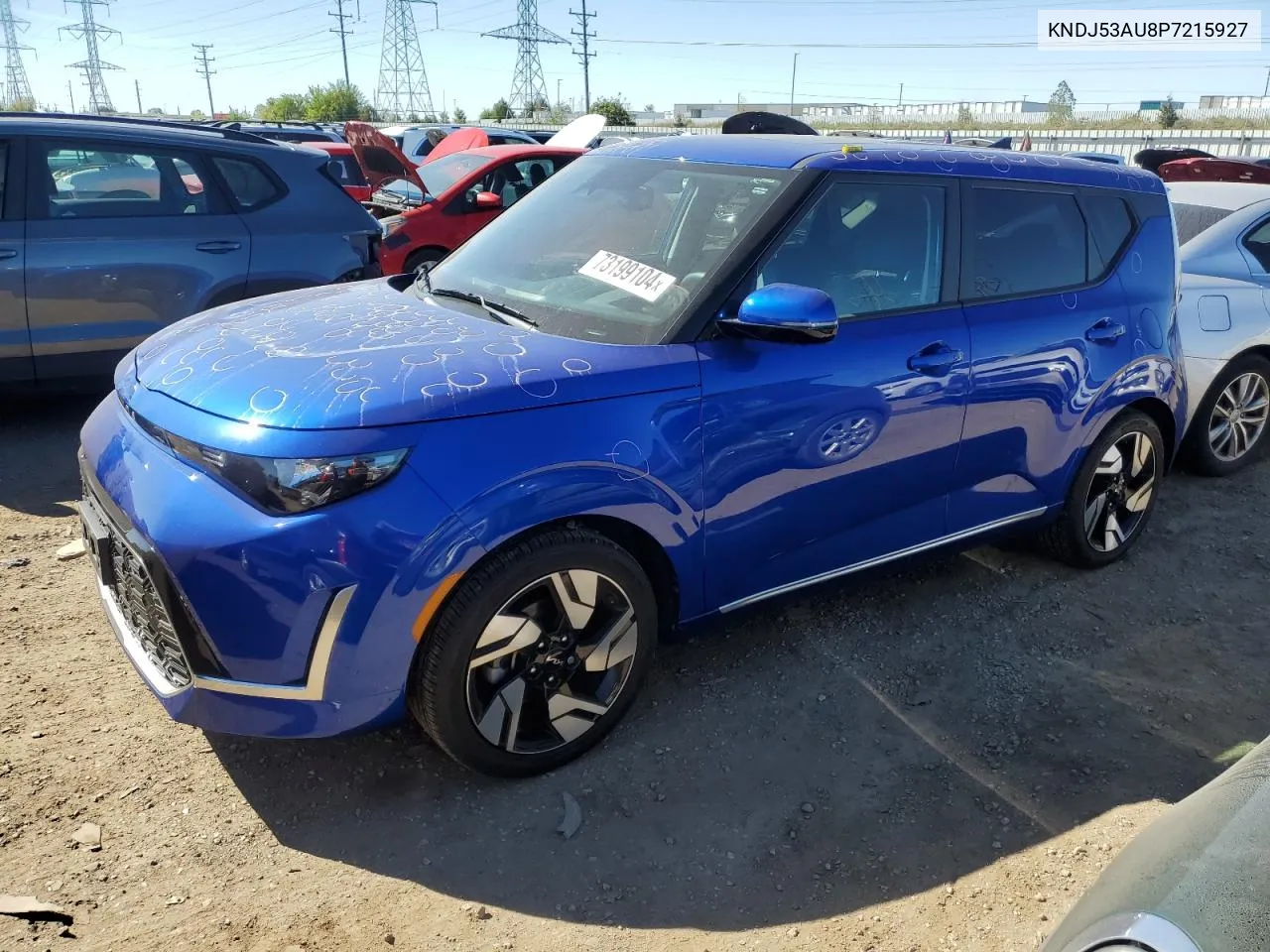 2023 Kia Soul Gt Line VIN: KNDJ53AU8P7215927 Lot: 73199104