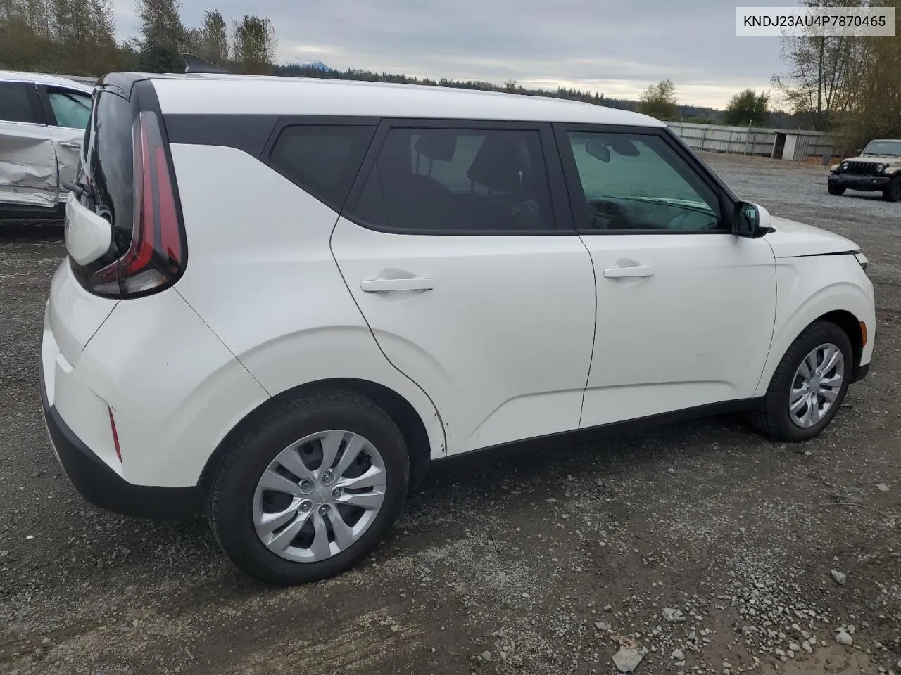 2023 Kia Soul Lx VIN: KNDJ23AU4P7870465 Lot: 73404554