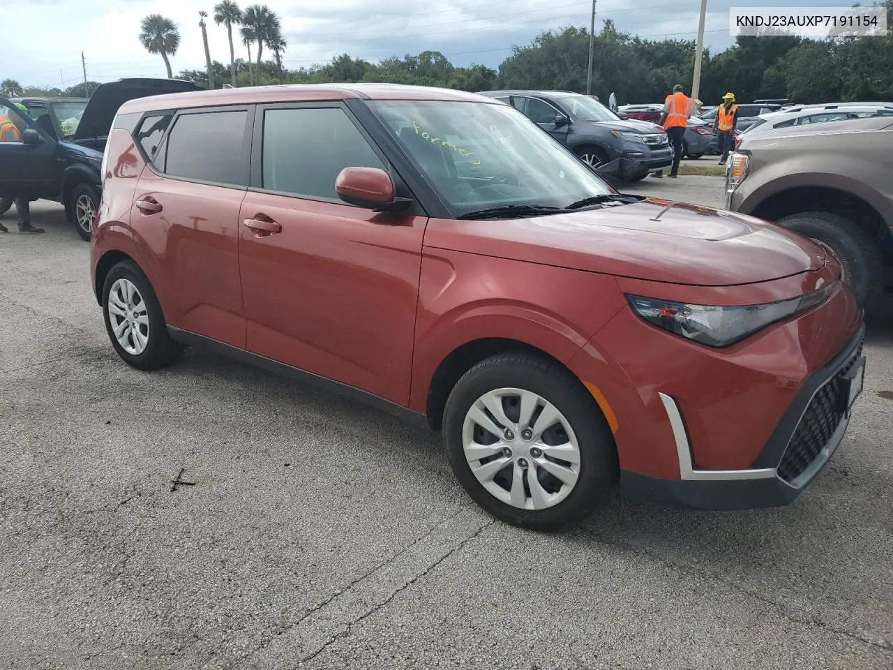 2023 Kia Soul Lx VIN: KNDJ23AUXP7191154 Lot: 74106244