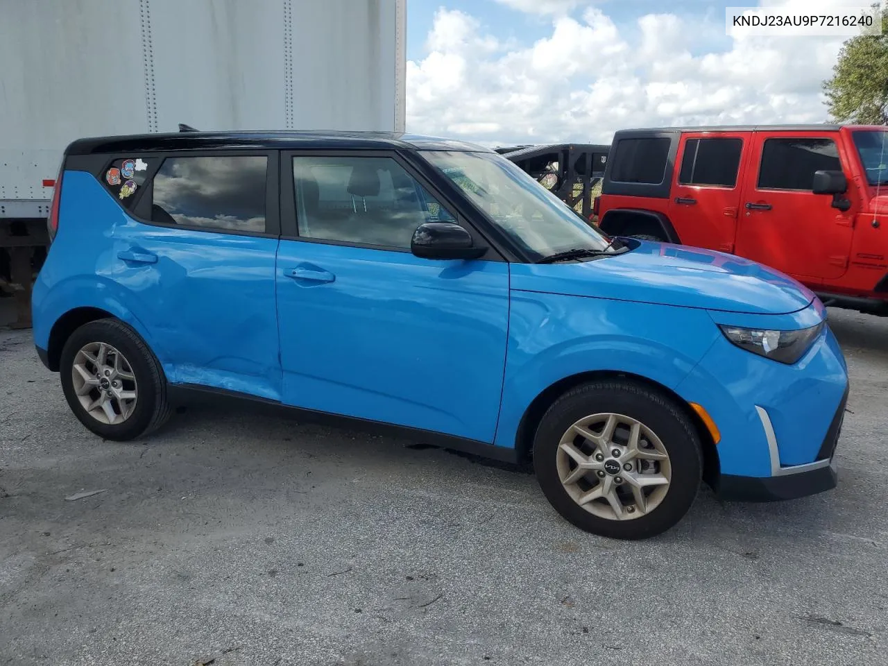 2023 Kia Soul Lx VIN: KNDJ23AU9P7216240 Lot: 74194224