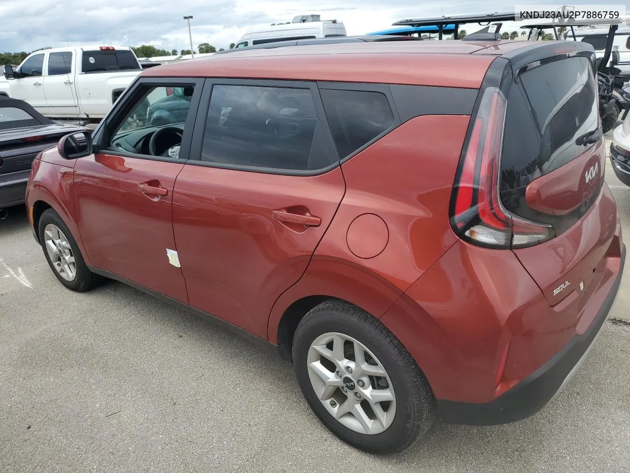 2023 Kia Soul Lx VIN: KNDJ23AU2P7886759 Lot: 74358474