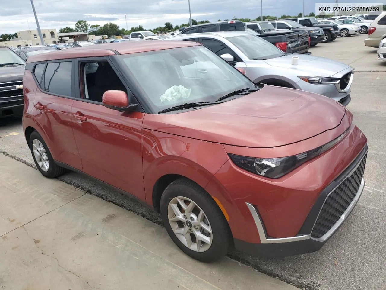 2023 Kia Soul Lx VIN: KNDJ23AU2P7886759 Lot: 74358474