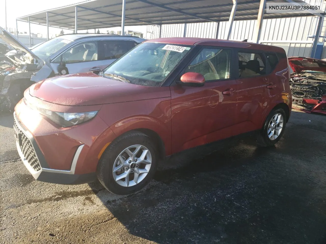 2023 Kia Soul Lx VIN: KNDJ23AU3P7884051 Lot: 78920274