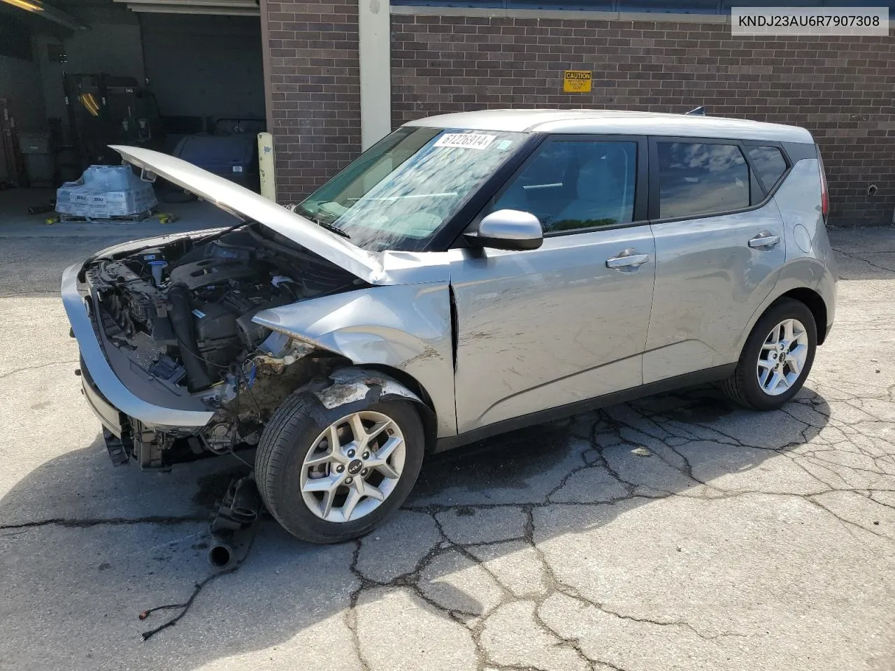 2024 Kia Soul Lx VIN: KNDJ23AU6R7907308 Lot: 61226914