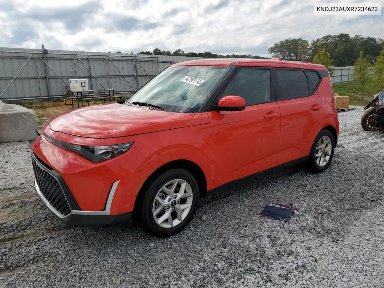 2024 Kia Soul Lx VIN: KNDJ23AUXR7234622 Lot: 74392914