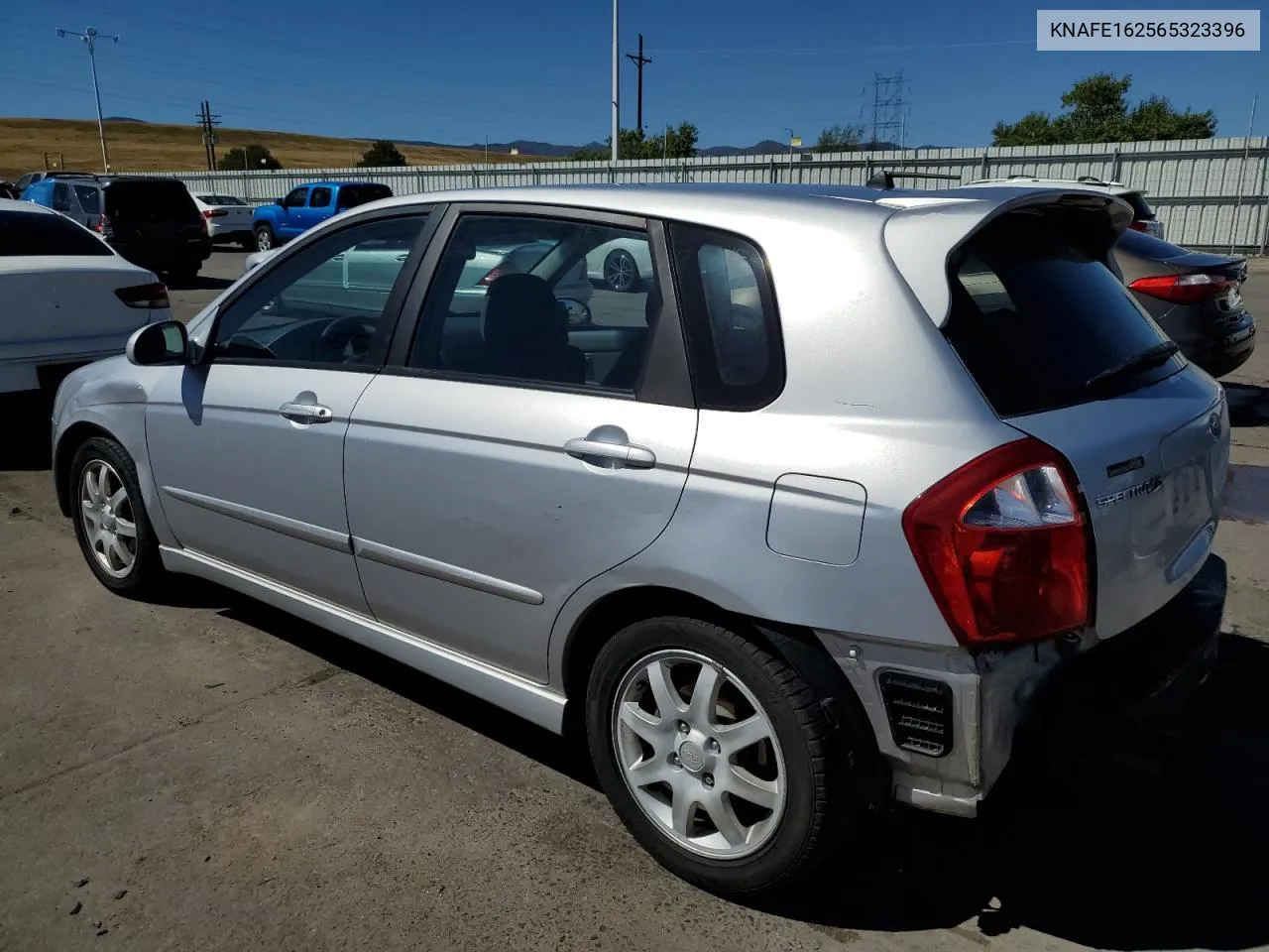 2006 Kia Spectra5 VIN: KNAFE162565323396 Lot: 71966234