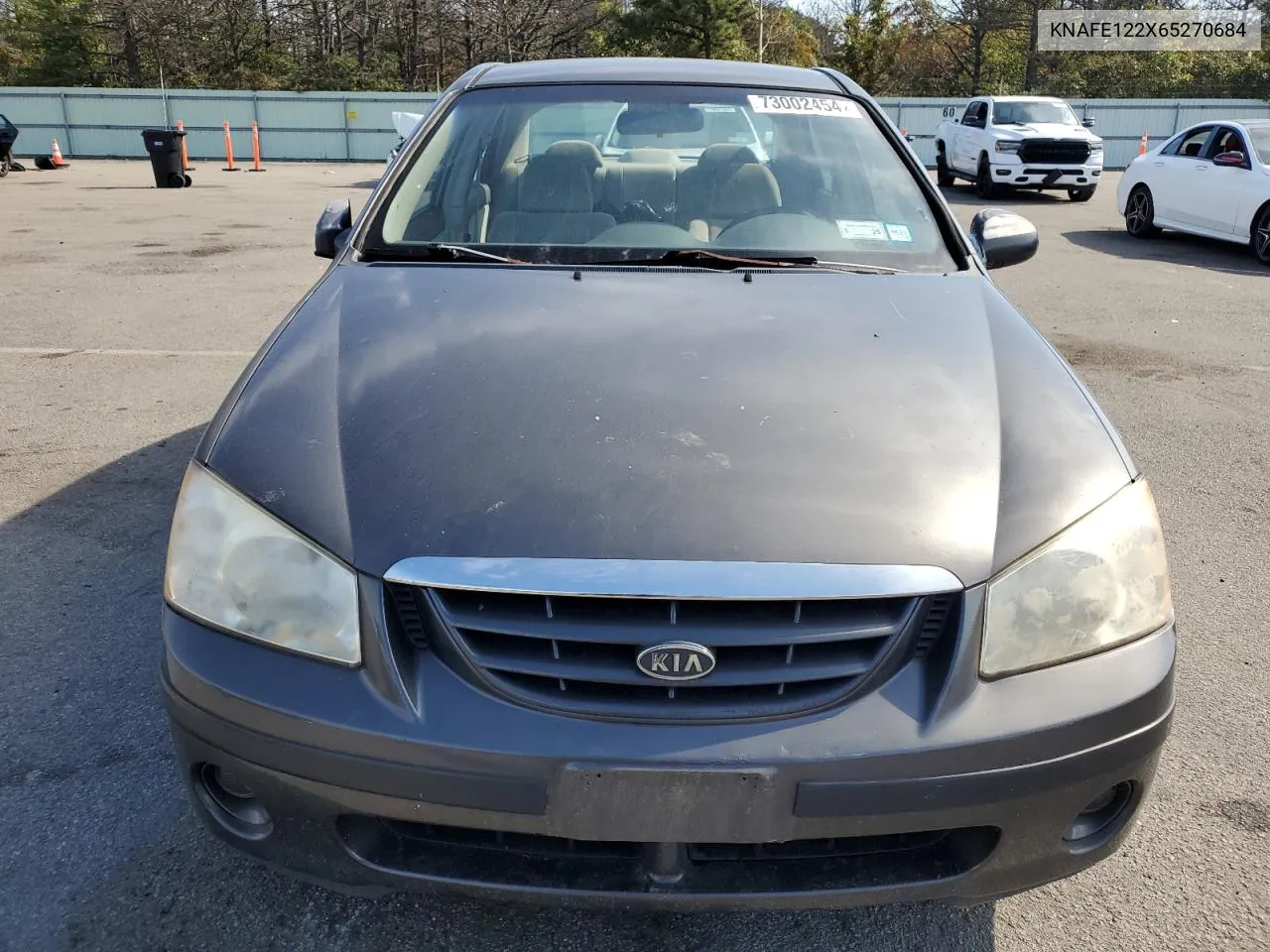 2006 Kia Spectra Lx VIN: KNAFE122X65270684 Lot: 73002454