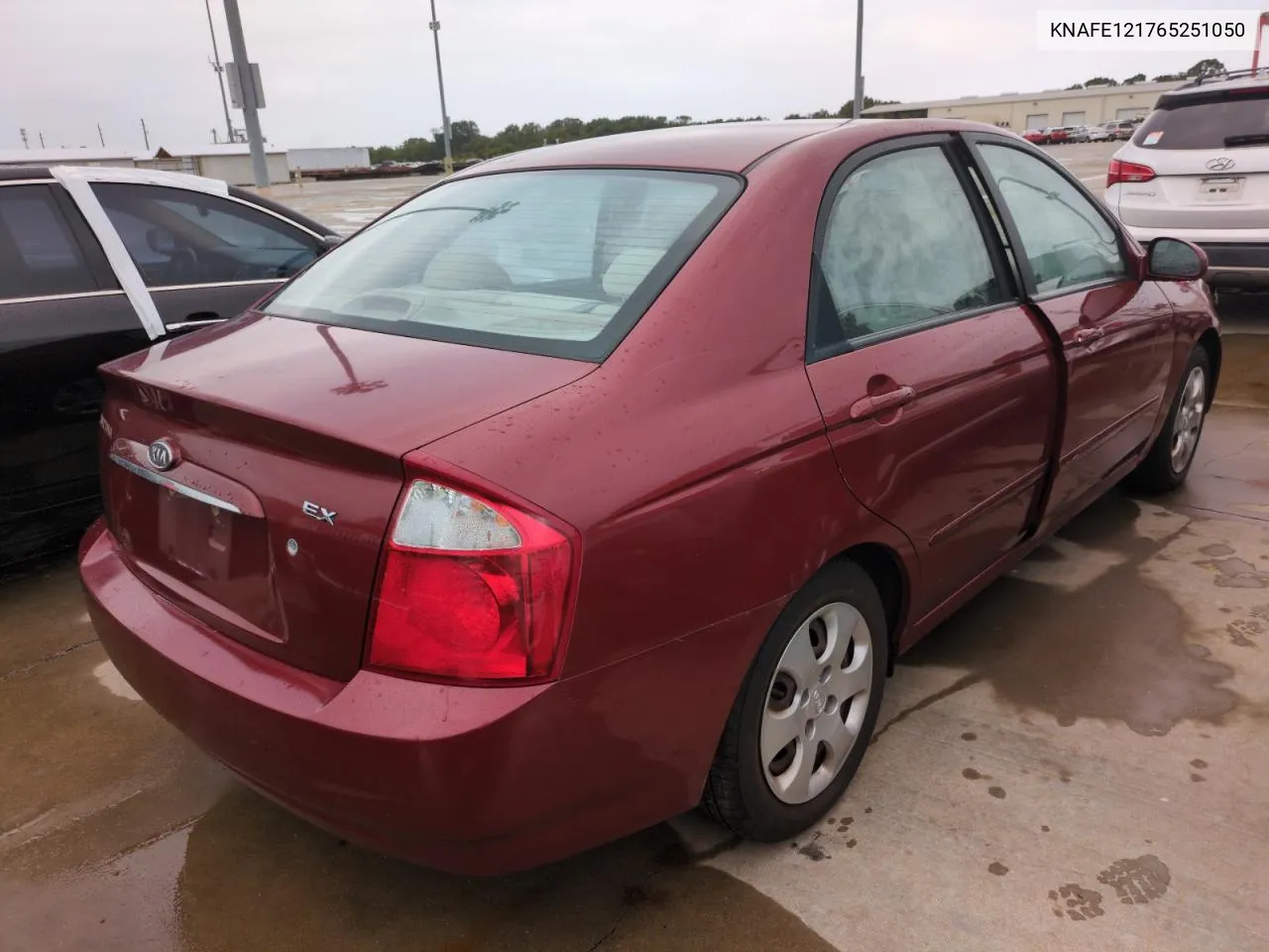 KNAFE121765251050 2006 Kia Spectra Lx