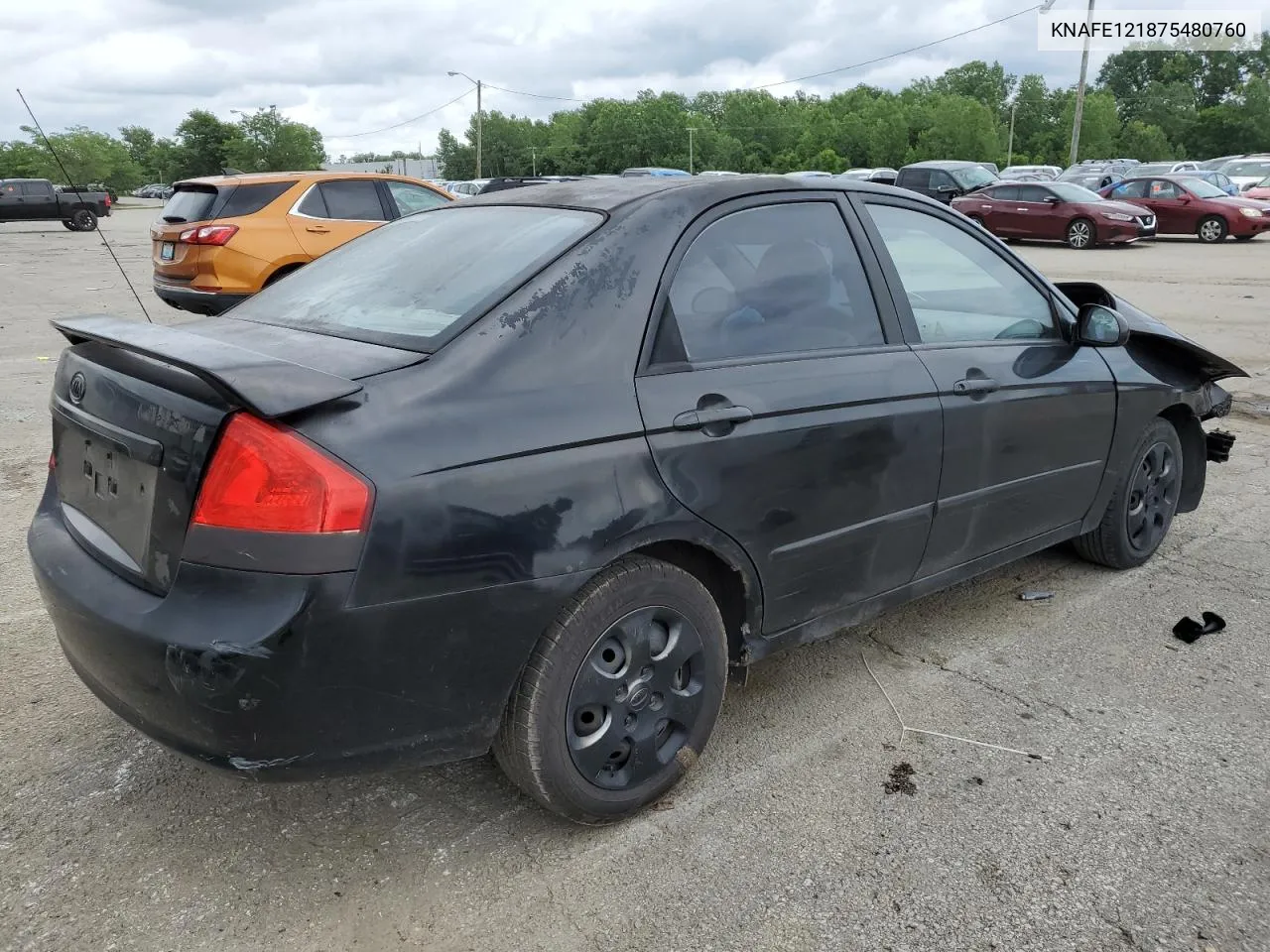 KNAFE121875480760 2007 Kia Spectra Ex