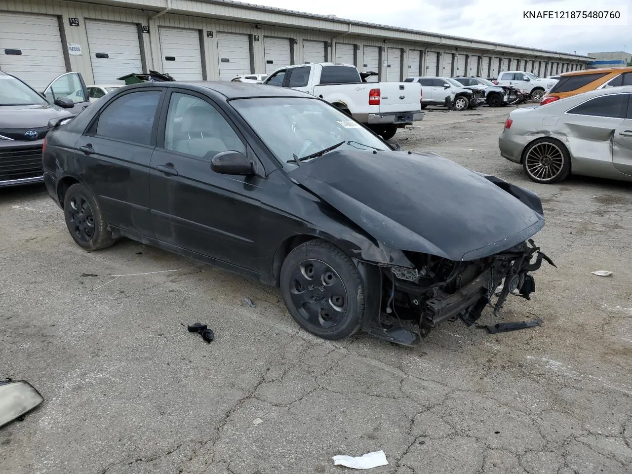 KNAFE121875480760 2007 Kia Spectra Ex