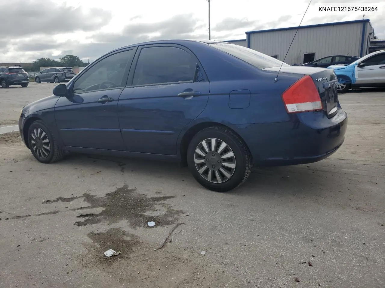 KNAFE121675438264 2007 Kia Spectra Ex