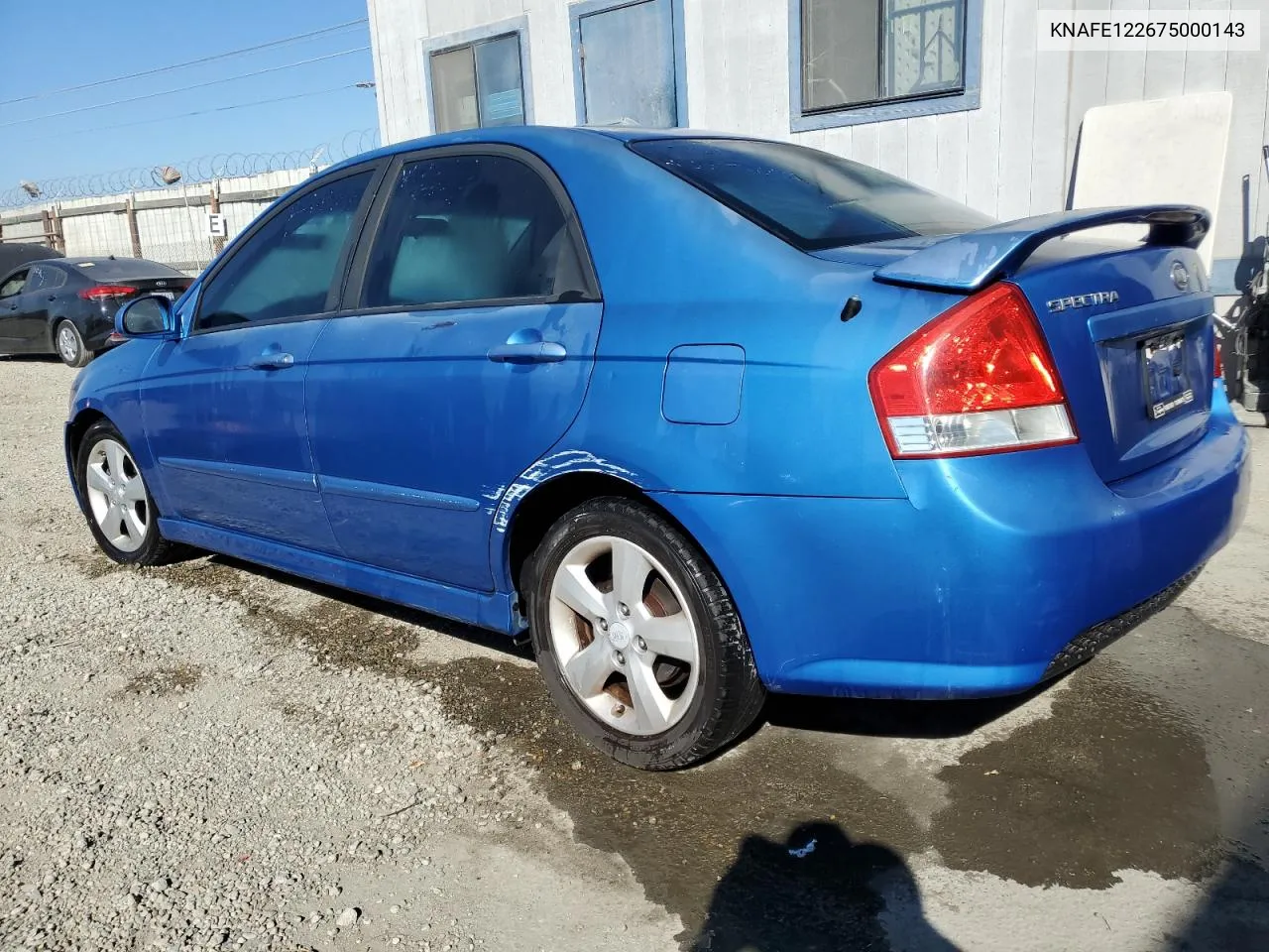 KNAFE122675000143 2007 Kia Spectra Ex