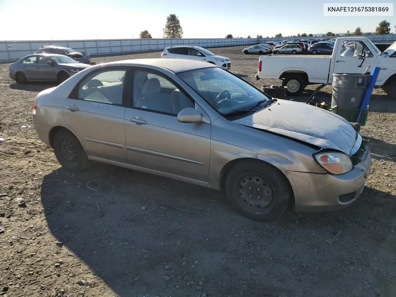 KNAFE121675381869 2007 Kia Spectra Ex