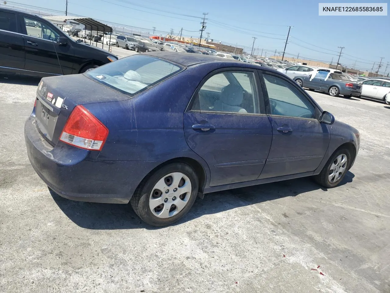 KNAFE122685583685 2008 Kia Spectra Ex