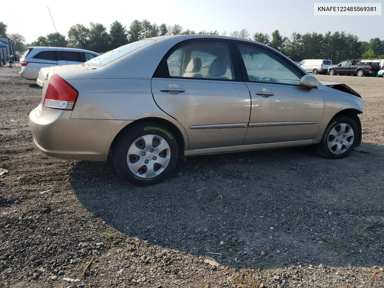 KNAFE122485569381 2008 Kia Spectra Ex