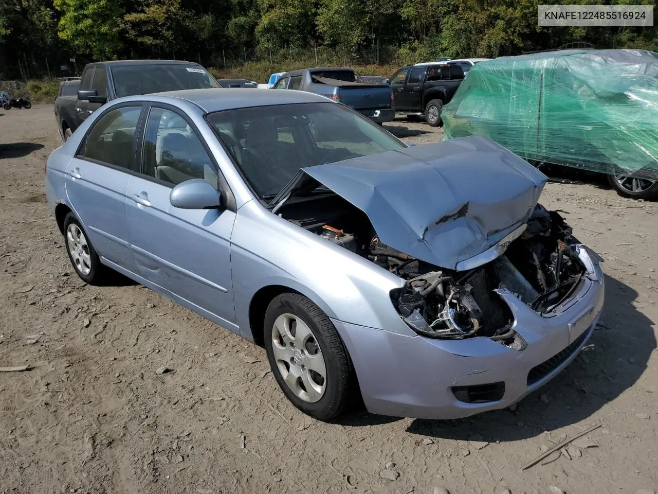 KNAFE122485516924 2008 Kia Spectra Ex