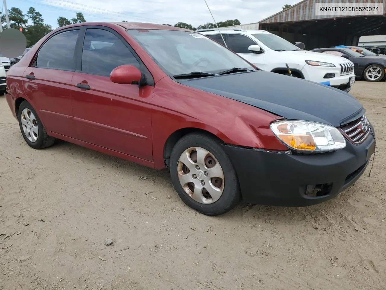 KNAFE121085520024 2008 Kia Spectra Ex